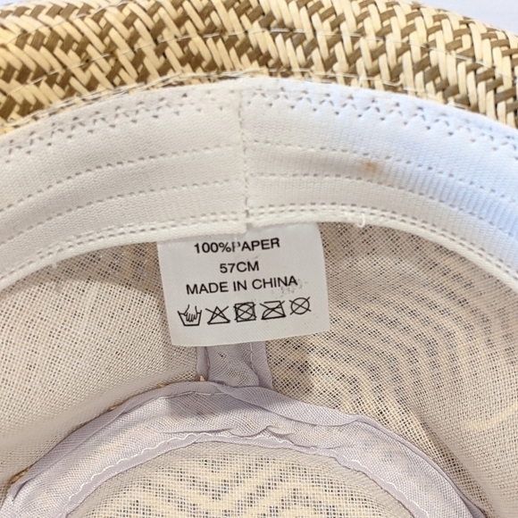 GOORIN Bros men’s 100% paper cream fedora hat - Picture 8 of 8